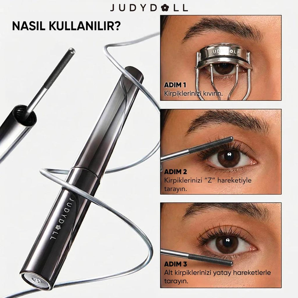 Judydoll Iron Mascara 01 Black