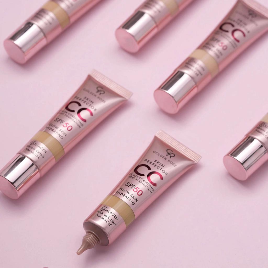 Golden Rose Skin Perfect CC SPF 50 Foundation 106 Toffee 30ml