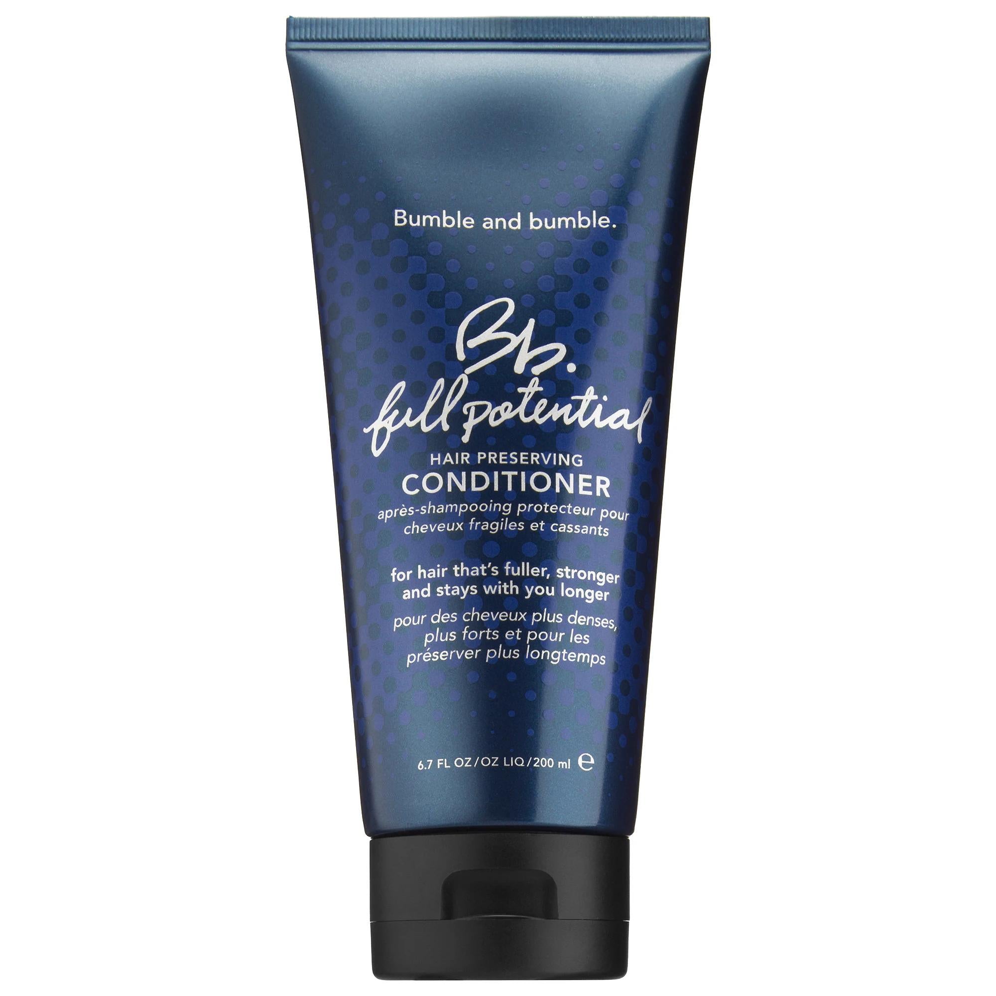 Full Potential Hair Preserving Conditioner for Thinning, Breakage-Prone Hair - Lightweight, Cruelty-Free, Clinically Tested Full Potential Hair Conditioner for Thinning Hair Hair Conditioner, Thinning Hair, Breakage-Prone Hair, Lightweight Conditioner, Cruelty-Free Hair Care, Hair Care, Conditioner, Hair Strengthening, Scalp Care, Volume Enhancement, Cleaner Beauty, Clinically Tested, Hair Nourishment