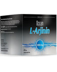 Ocean L-Arginine 1000 mg Powder Dietary Supplement - 60 Sachets, Orange Flavored, Easy Mix - image 2
