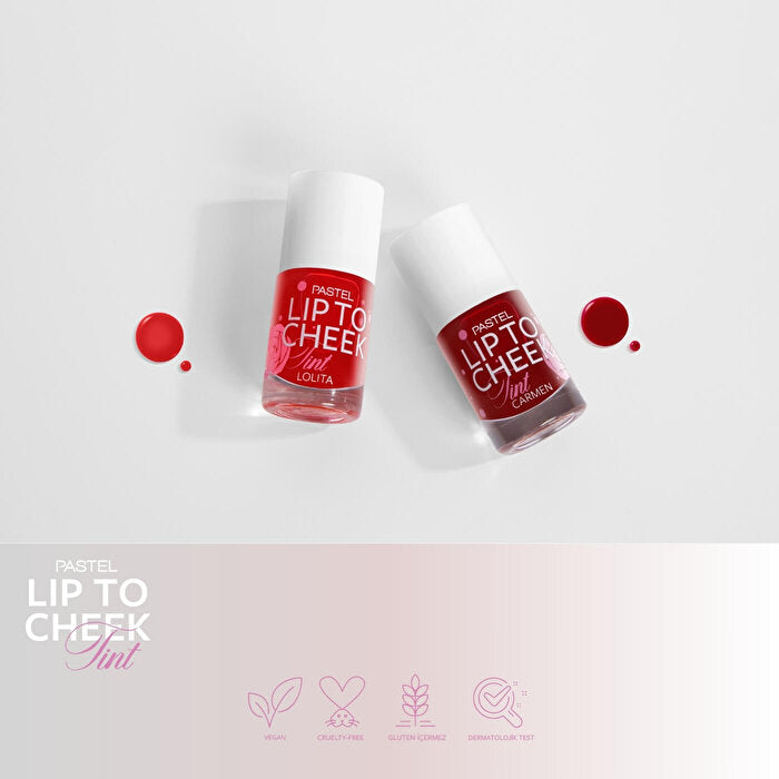 Pastel Lip To Cheek Tint Lolita - Multi-Functional Formula | 9.6ml