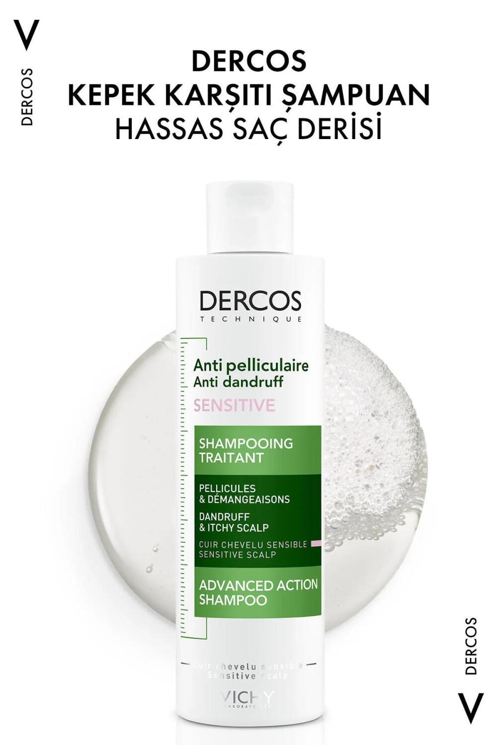 Vichy Dercos Anti-Dandruff Shampoo for Sensitive Scalps - Gentle, Effective Treatment - 200ml Vichy Dercos Anti-Dandruff Shampoo for Sensitive Scalps Anti-Dandruff Shampoo, Sensitive Scalp Shampoo, Vichy Dercos, Dandruff Treatment, Gentle Shampoo, Scalp Care, Hair Care, Sensitive Scalp, Dandruff Relief, Shampoo for Sensitive Hair