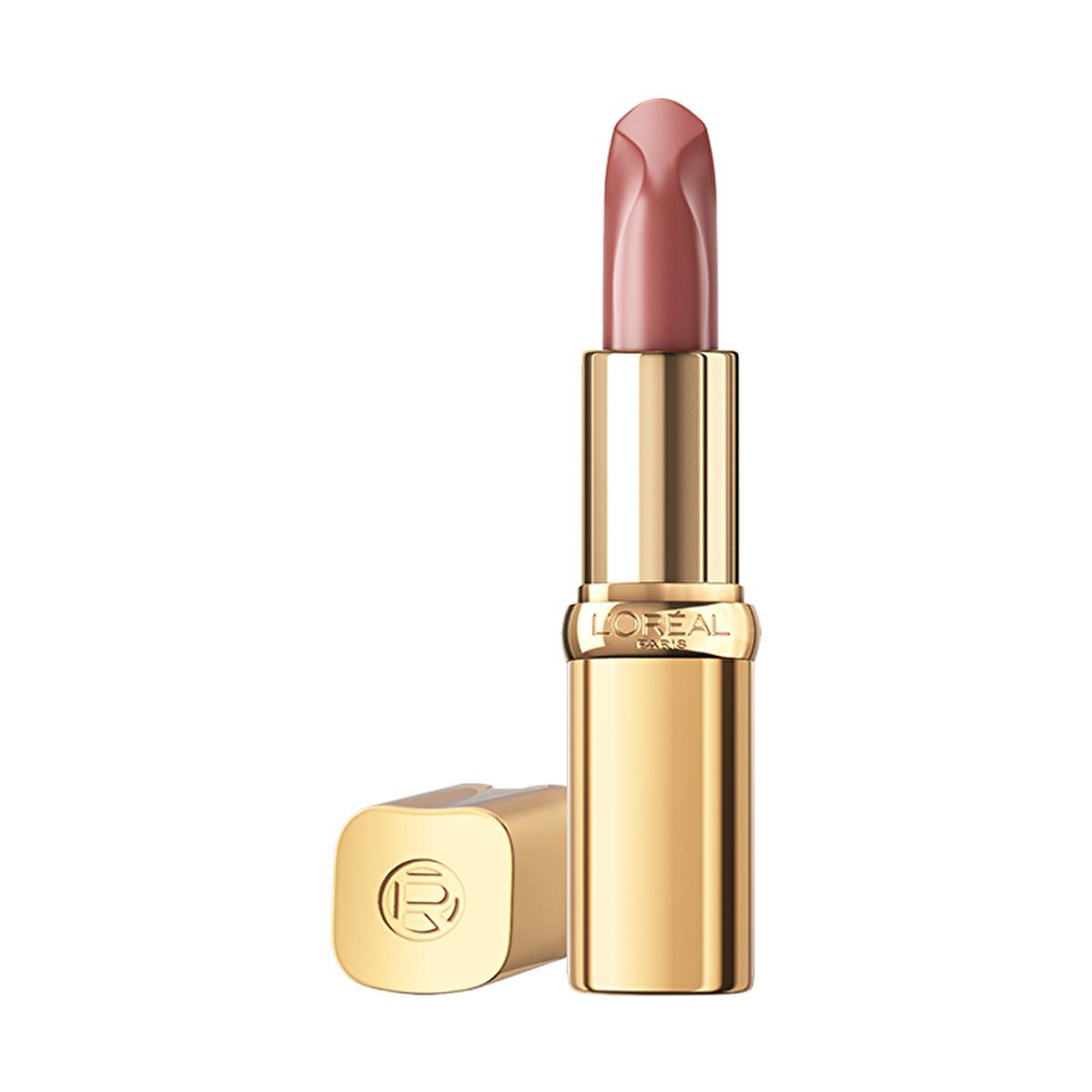 Loreal Paris Color Riche Saten Finish Lipstick - Moisturizing Nude Shades for Hydrated Lips Loreal Paris Color Riche Saten Finish Lipstick - Nourishing Nude Shades Loreal Paris Color Riche, Nude lipstick, Moisturizing lipstick, Saten finish lipstick, Argan oil lip care, Lip care products, Cosmetic products with nourishing ingredients, Makeup for dry lips, Nourishing lipsticks, Hydrating lip products