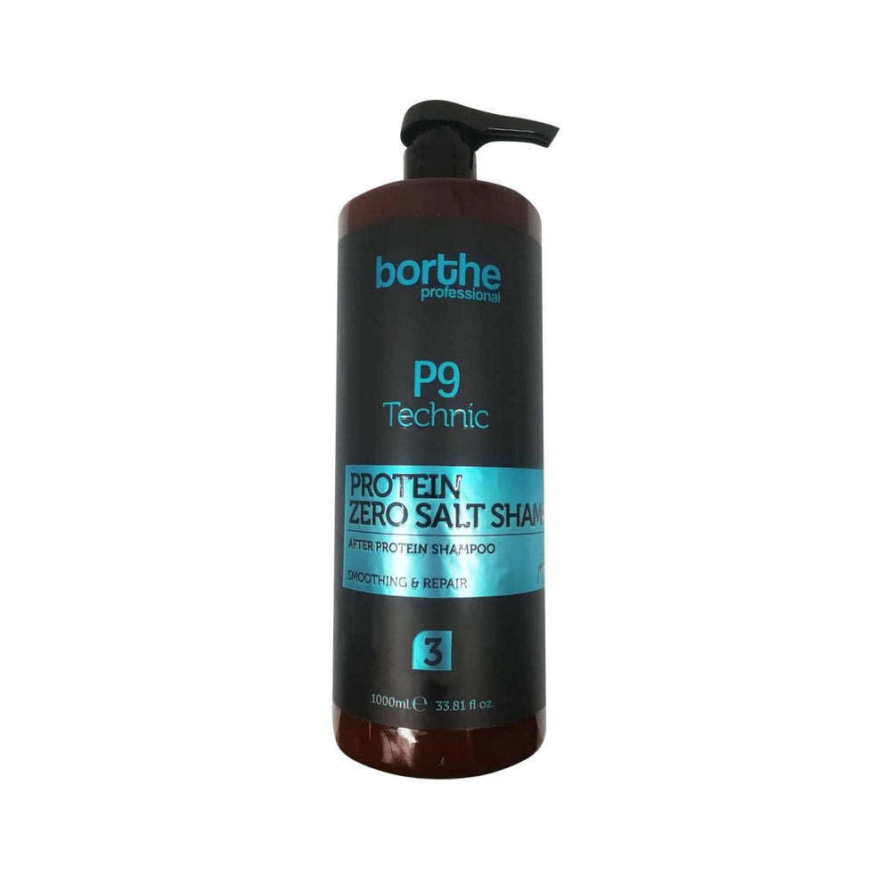 Borthe Professional Protein Shampoo, Sulfate-Free, 1000ml - Gentle Hair Care for Sensitive Scalp Borthe Protein Shampoo - Sulfate-Free Hair Care protein shampoo, sulfate-free shampoo, professional hair care, Borthe No 3, large volume shampoo, gentle hair care, sensitive scalp, hair nourishment, healthy hair, professional hair care products