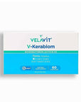 Velavit V-Kerabiom Hair & Nail Support Supplement 60 Capsules