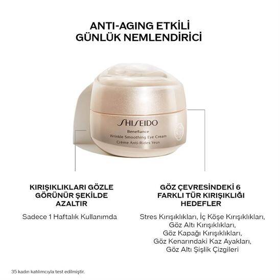 Shiseido Benefiance Wrinkle Smoothing Eye Cream 15 ml