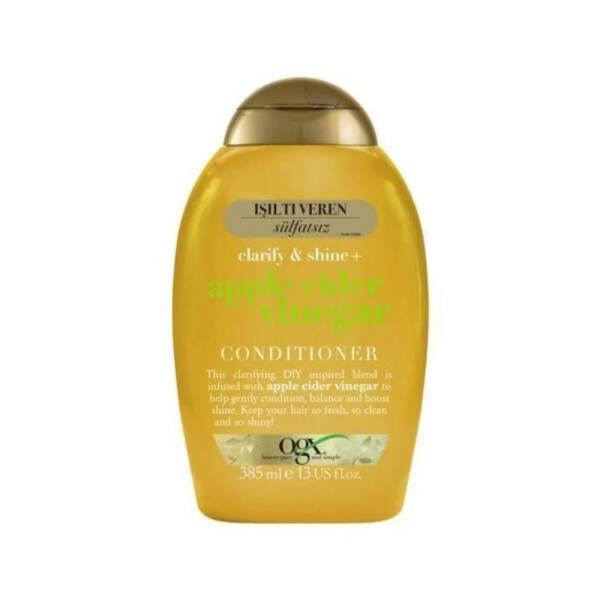 ogx apple cider conditioner 385ml bottle, ogx apple cider vinegar hair care Ogx Apple Cider Conditioner - Nourishing Care | 385ml Ogx Apple Cider Conditioner - 385ml ogx, hair-care, apple-cider, conditioner, sulfate-free, shine-enhancer, frizz-control, moisturizing, revitalize, ai-generated