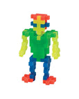 Plus Plus Fosforlu Mix 240 Piece Construction Toy - Glowing Creative Building Set, Made in Denmark - Toy