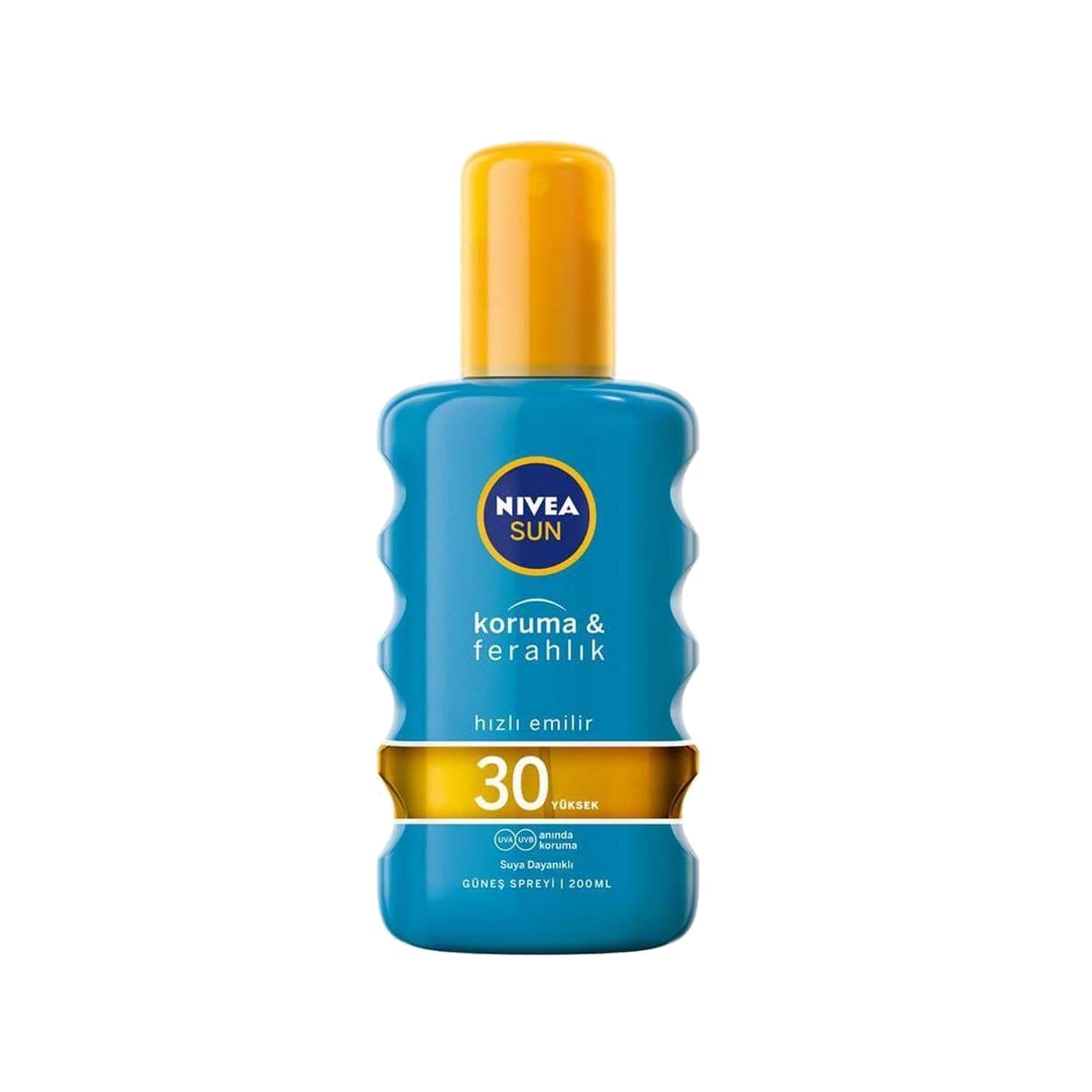 Nivea Nivea Sun Transparan Güneş Spreyi Spf 30 200 ml - Transparent Sunscreen Spray for UV Protection Nivea Sun Transparan Spf 30 Sunscreen Spray Nivea Sun Transparan Güneş Spreyi, SPF 30 sunscreen spray, Transparent sunscreen, 200 ml sunscreen, Nivea sunscreen spray, sun protection, outdoor enthusiasts, skin care, UV protection, sunscreen for face and body, transparent sunscreen application