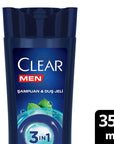 Clear Men Dandruff Care Shampoo - 13.5 Fl Oz | Deep Cleansing