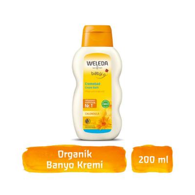 Weleda Organic Baby Bath Cream with Calendula - Gentle, Moisturizing, and Natural Skincare for Infants - 6.76 fl oz - view 2