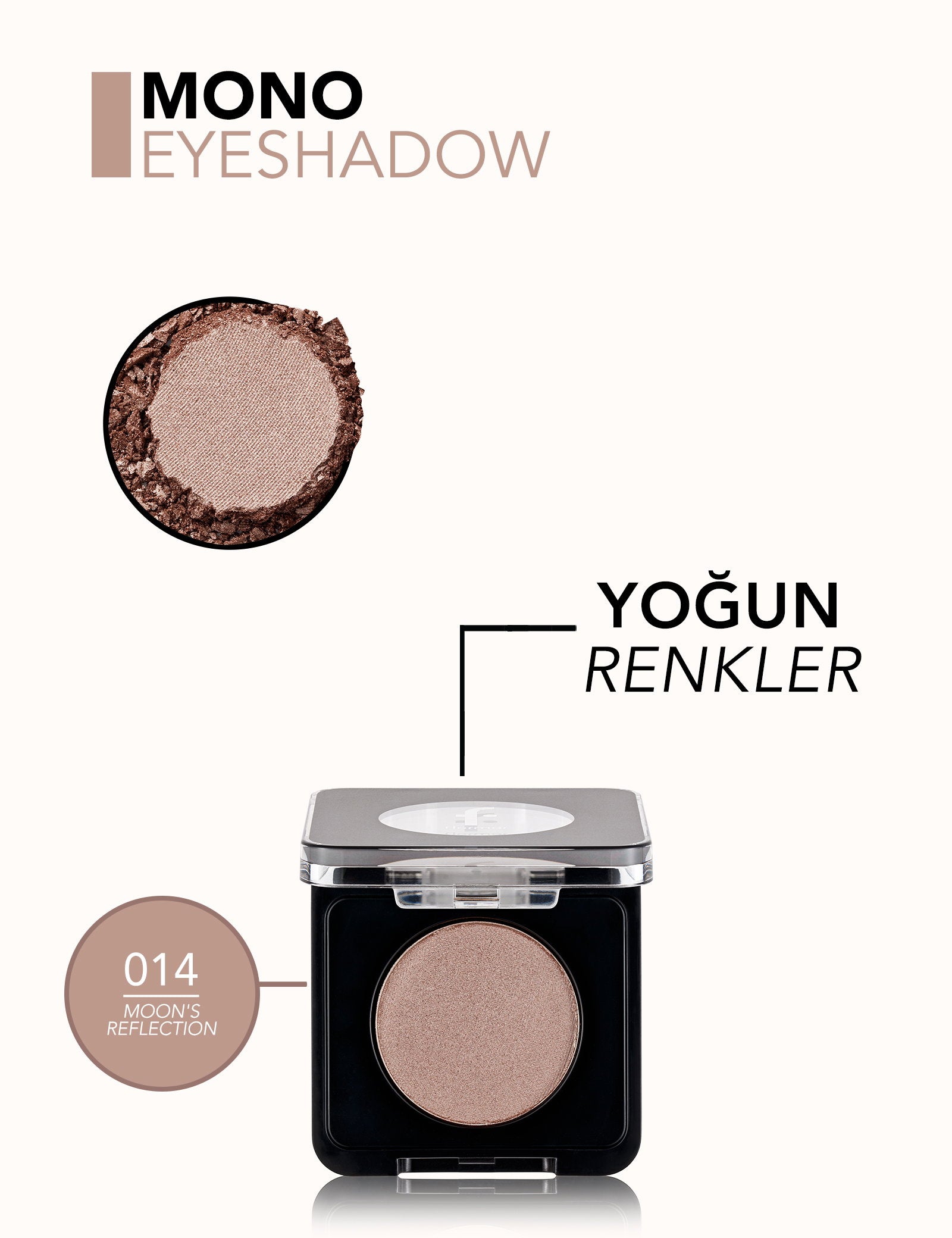 Flormar Mono High-Pigment Shimmer Eyeshadow 4g