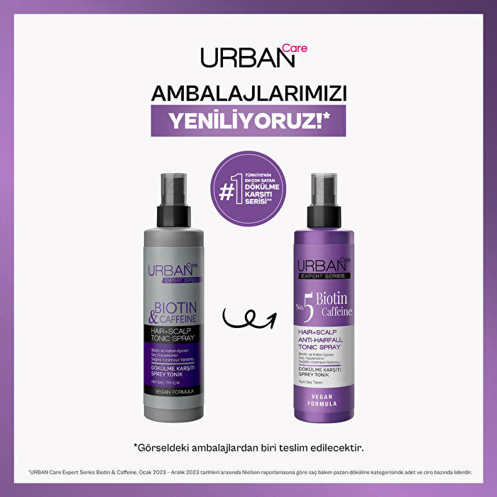 Urban Care Expert Hair Tonic Biotin&Caffeine 200 ml - view 3