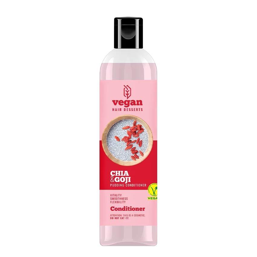 Vegan Hair Desserts: Chia & Goji Pudding Conditioner - Deeply Moisturizing, Frizz Control, Vegan - Revitalize Dry, Damaged Hair Naturally! Vegan Chia & Goji Conditioner - Hydrate & Repair Dry, Frizzy Hair Vegan Hair Conditioner, Chia and Goji Conditioner, Dry Hair Conditioner, Frizzy Hair Treatment, Moisturizing Hair Conditioner, Natural Hair Care, Vegan Hair Products, Hair Pudding Conditioner, Chia Seed Hair Benefits, Goji Berry Hair Benefits, vegan conditioner, hair conditioner, dry hair, frizzy hair, moi