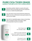 Sinoz Cica Tiger Grass Tinted Sunscreen SPF50+: Color Correcting, Redness Reducing Mineral Sunscreen with Hyaluronic Acid - Evens Skin Tone Sinoz Cica Tinted SPF50: Color Correcting, Redness Reducing tinted sunscreen, color correcting sunscreen, Cica sunscreen, tiger grass sunscreen, mineral sunscreen SPF50, redness reducing sunscreen, sunscreen for sensitive skin, tone evening sunscreen, Centella Asiatica sunscreen, hyaluronic acid sunscreen, SPF50, broad spectrum, redness, uneven skin tone, sensitive skin