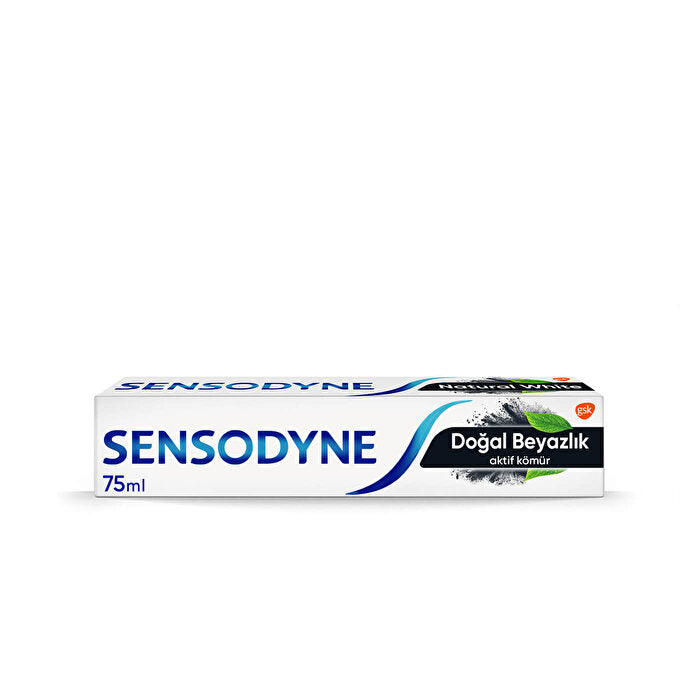 Sensodyne Whitening Active Charcoal Toothpaste 75ml - Natural Formula