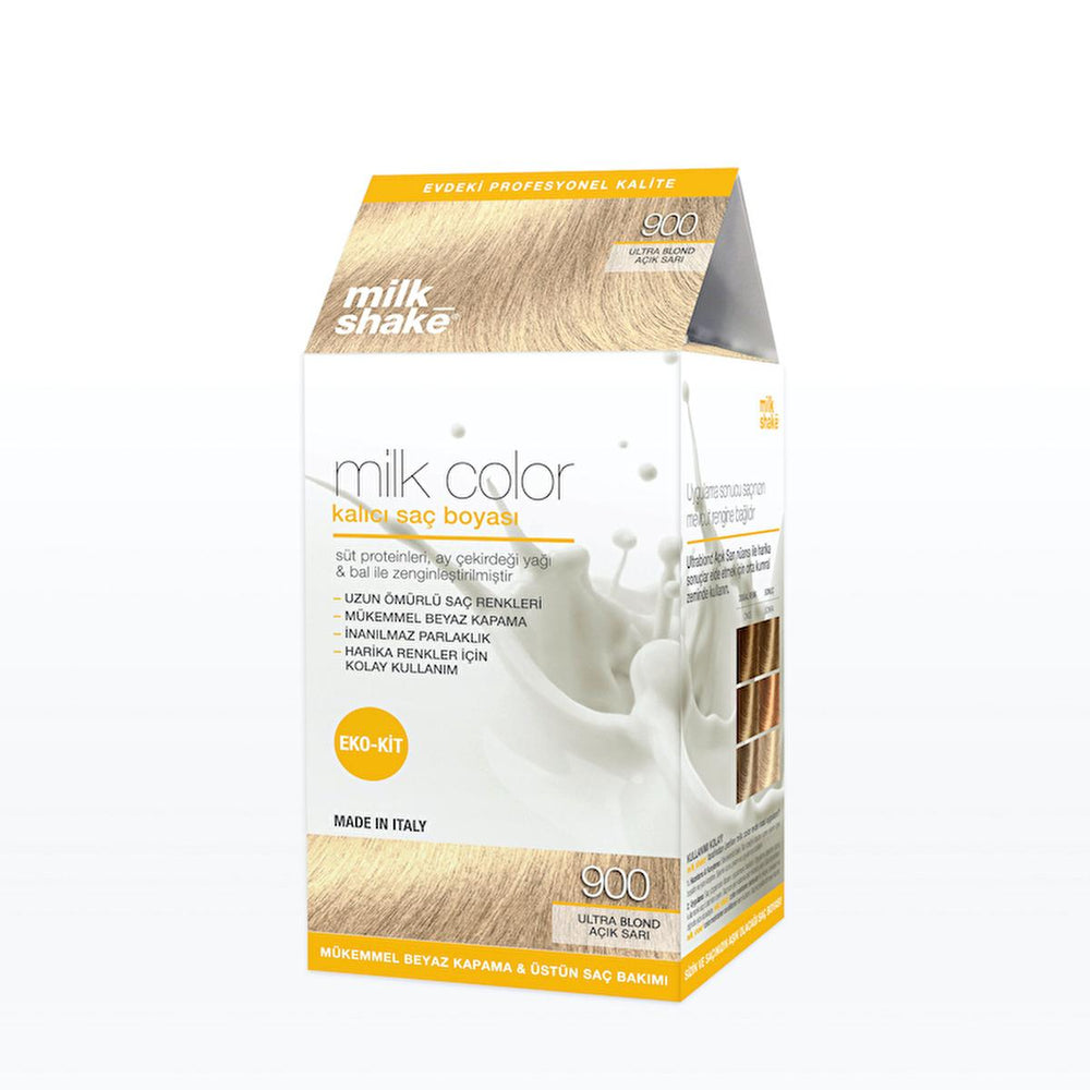milk_shake Ultra Blond Hair Dye - Nourishing Permanent Hair Color for Vibrant Results - view 2