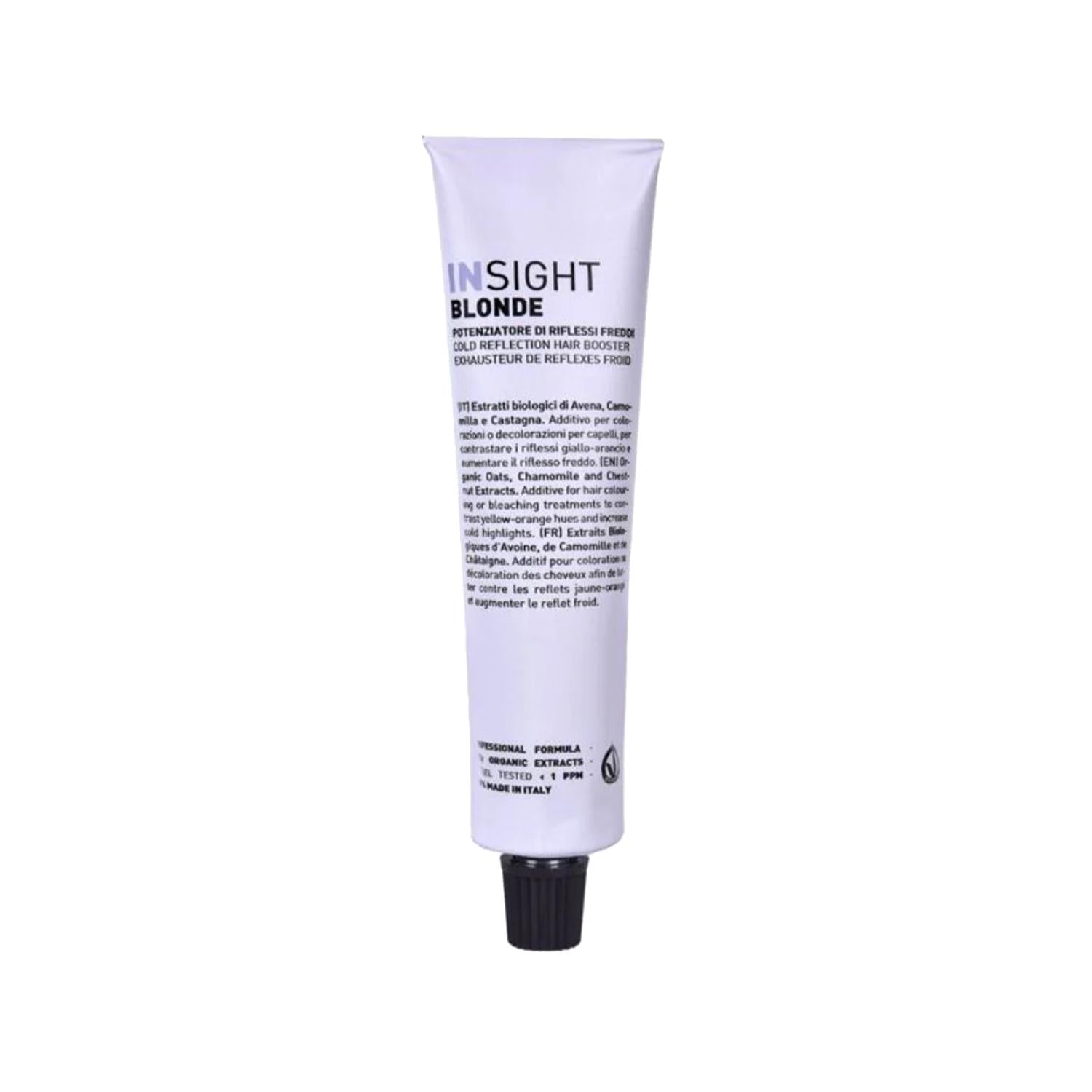 Insight Blonde Cold Reflections Hair Booster - 60ml, Enhances Blonde Hair Color & Reflections Insight Blonde Hair Booster - Enhances Cold Reflections blonde hair care, hair booster, cold reflections, Insight hair products, blonde hair color maintenance, hair care, beauty products, blonde hair solutions, hair color enhancer, cold tone hair care