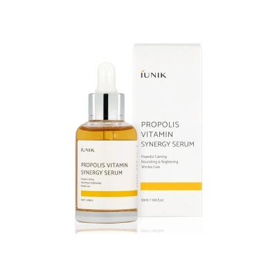 Iunik Propolis Vitamin Synergy Serum - Natural Anti-Aging Skincare for Sensitive Skin Iunik Propolis Vitamin Synergy Serum for Sensitive Skin Propolis serum, Vitamin synergy serum, Natural skincare, Anti-aging serum, Sensitive skin care, Skincare for sensitive skin, Natural anti-aging, Acne prevention, Skin brightening, Wrinkle reduction, Liquid serum, Non-sticky skincare, Fragrance-free, Color-free, Iunik skincare, Korean skincare, Organic skincare, Skin nourishment, Skin revitalization