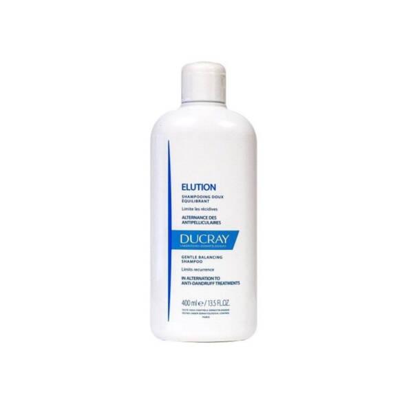 Ducray Elution Gentle Balancing Shampoo 400ml, Bottle of Ducray shampoo designed for colored hair Ducray Gentle Balancing Shampoo - 400ml Ducray Gentle Balancing Shampoo - 400ml ducray, shampoo, hair-care, colored-hair, gentle-shampoo, balancing-shampoo, ai-generated, hair-care-products, unisex, 400ml