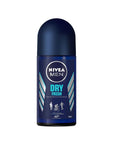 Nivea Men Dry Fresh Roll-On Deodorant for Men - Long Lasting Freshness & Dryness