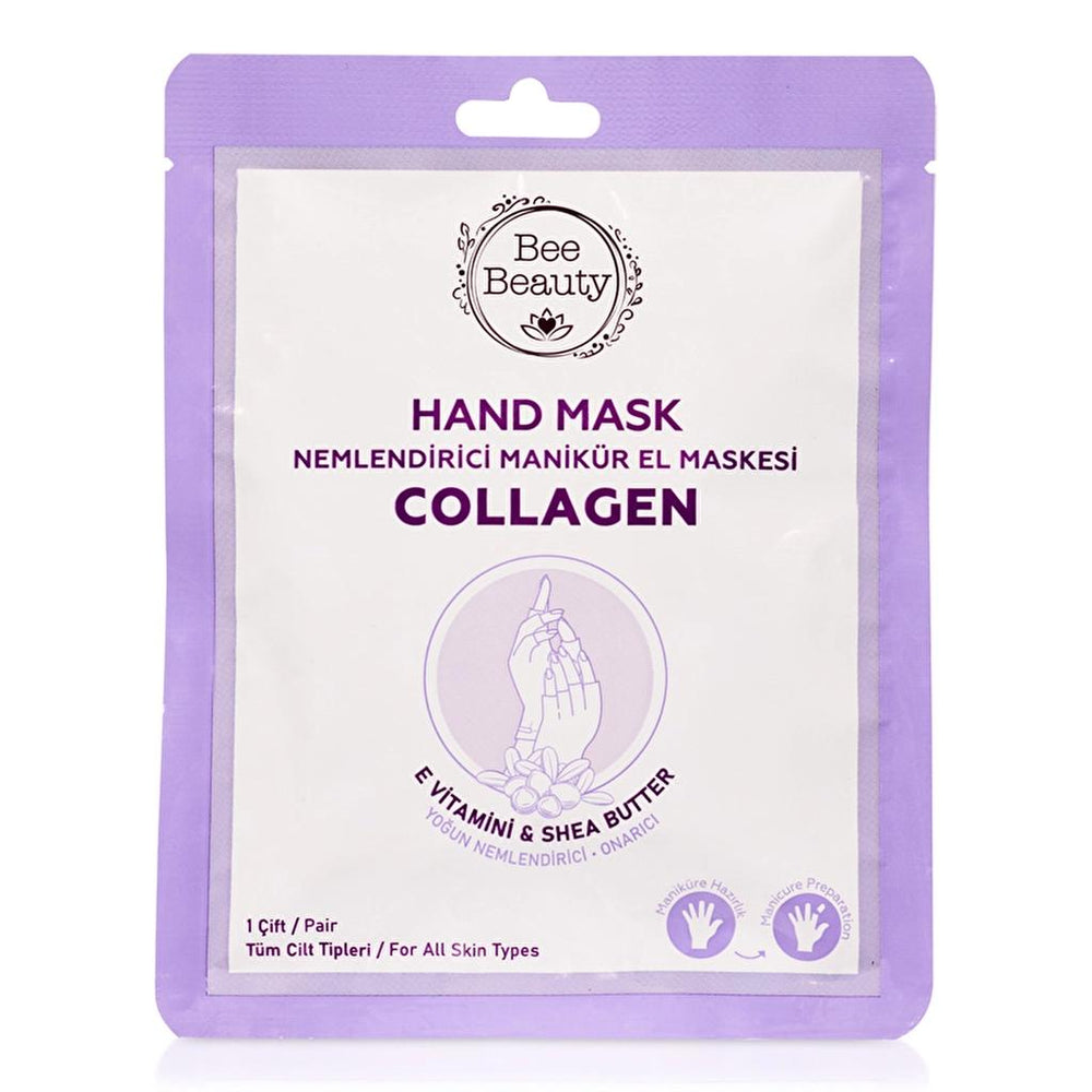 Bee Beauty Collagen Hand Mask Moisturizing Manicure 1 Pair