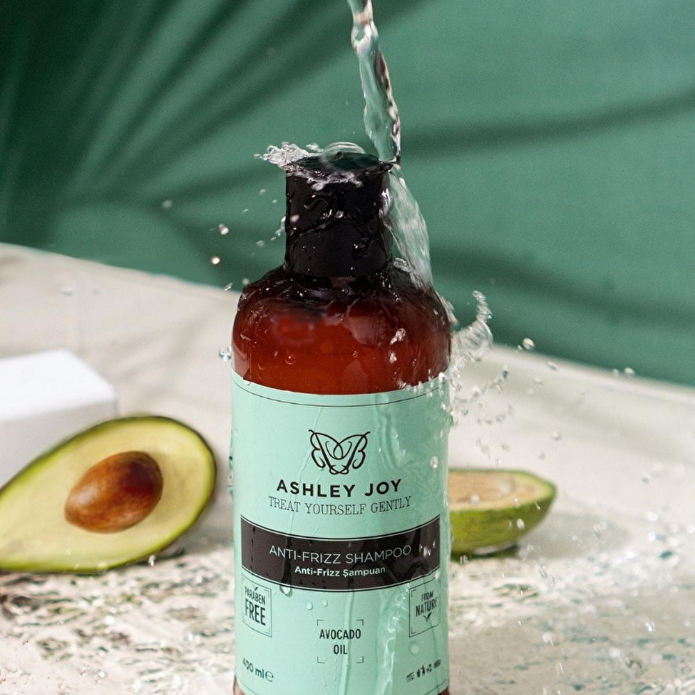 Ashley Joy Anti-Frizz Shampoo: Tame Frizzy Hair with Avocado Oil Moisture | Smoothing, Hydrating Formula (400ml / 13.53 fl oz) Ashley Joy Anti-Frizz Shampoo - Smooth & Hydrate Frizzy Hair Anti-frizz shampoo, Frizzy hair shampoo, Smoothing shampoo, Avocado oil shampoo, Moisturizing shampoo for frizzy hair, Hair smoothing shampoo, Shampoo for unruly hair, Ashley Joy shampoo, Best anti-frizz shampoo, Shampoo for dry frizzy hair, anti frizz, frizzy hair, smoothing, avocado oil, moisturizing, dry hair, unruly ha
