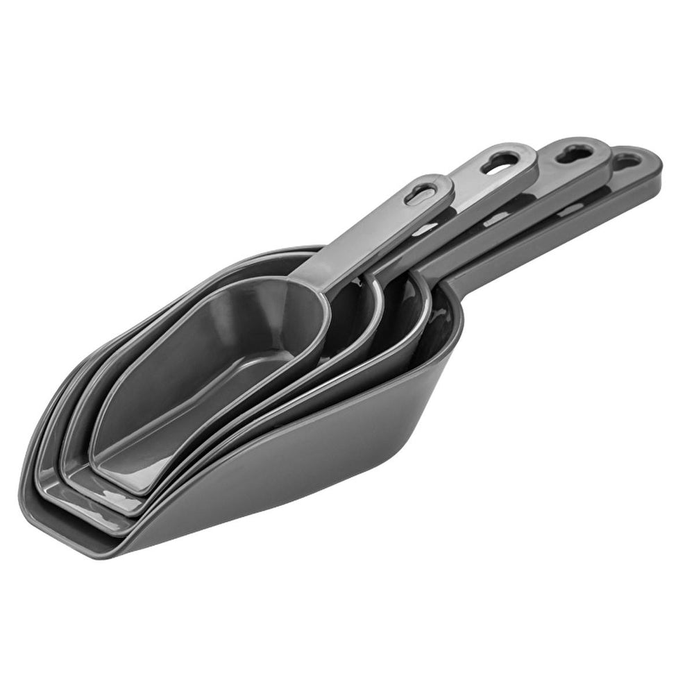 Bee Home Food Scoop - Durable Polypropylene Kitchen Utensil, Dishwasher Safe & Compact Storage