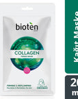 Bioten Collagen Face Mask - Anti-Aging, Moisturizing Sheet Mask for All Skin Types, Dermatologically Tested, - Face Mask