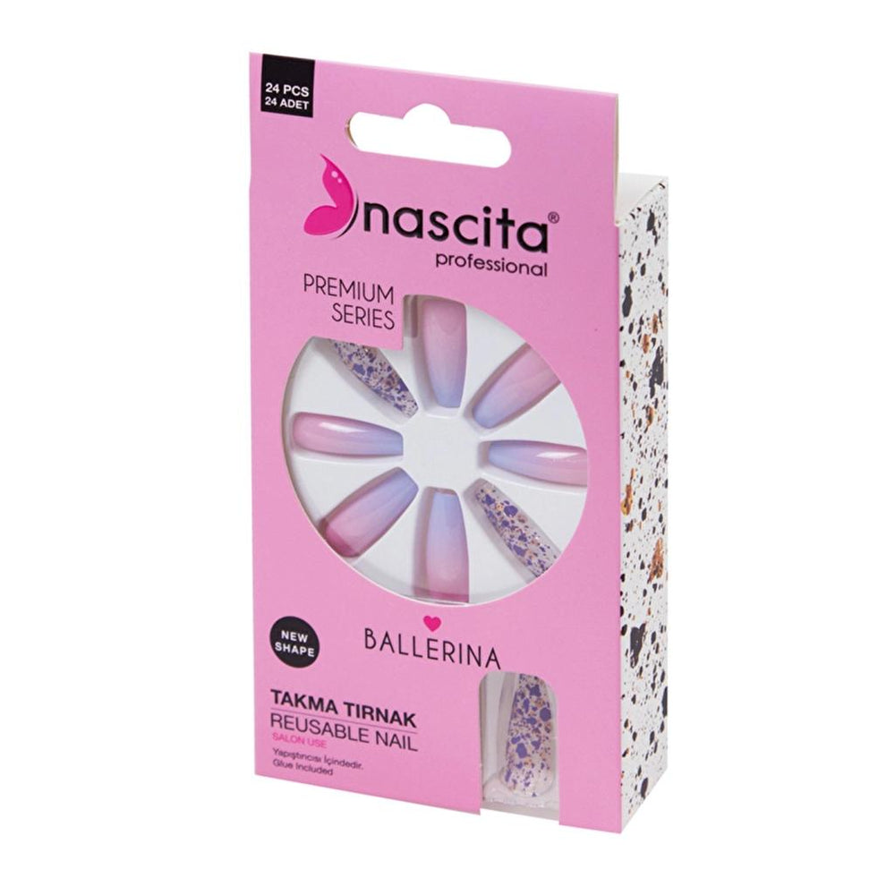 Nascita Ballerina False Nails Set 24 Pieces