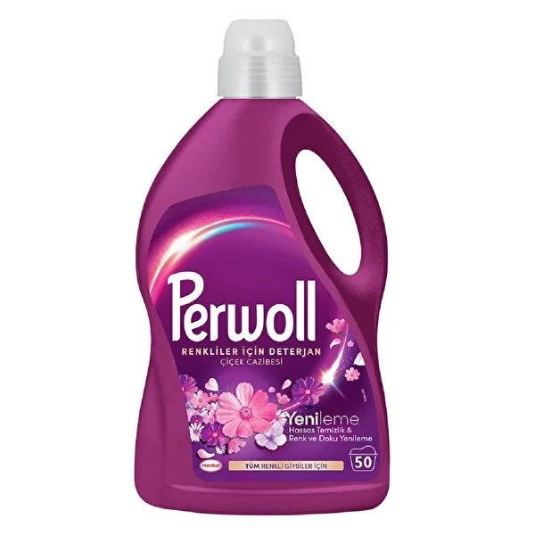 Perwoll Flower Charm: Liquid Laundry Detergent for Vibrant Colors & Fabric Care - Protects, Renews, and Adds a Pleasant Scent Perwoll Flower Charm: Color Protecting Liquid Laundry Detergent liquid laundry detergent, color protecting detergent, detergent for colored clothes, fabric care detergent, laundry scent booster, Perwoll detergent, color renewal detergent, detergent for vibrant colors, laundry detergent, color protection, fabric care, pleasant scent, long-lasting fragrance, washing liquid, clothes cle