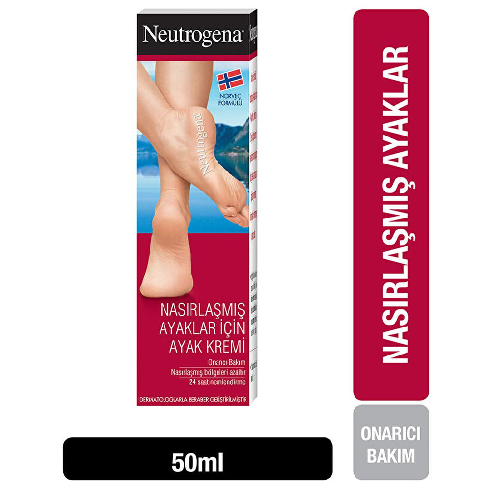 Neutrogena Foot Cream for Calloused Feet - Urea-Based Moisturizing Cream for Dry Skin Relief - 1.69 fl oz - view 2
