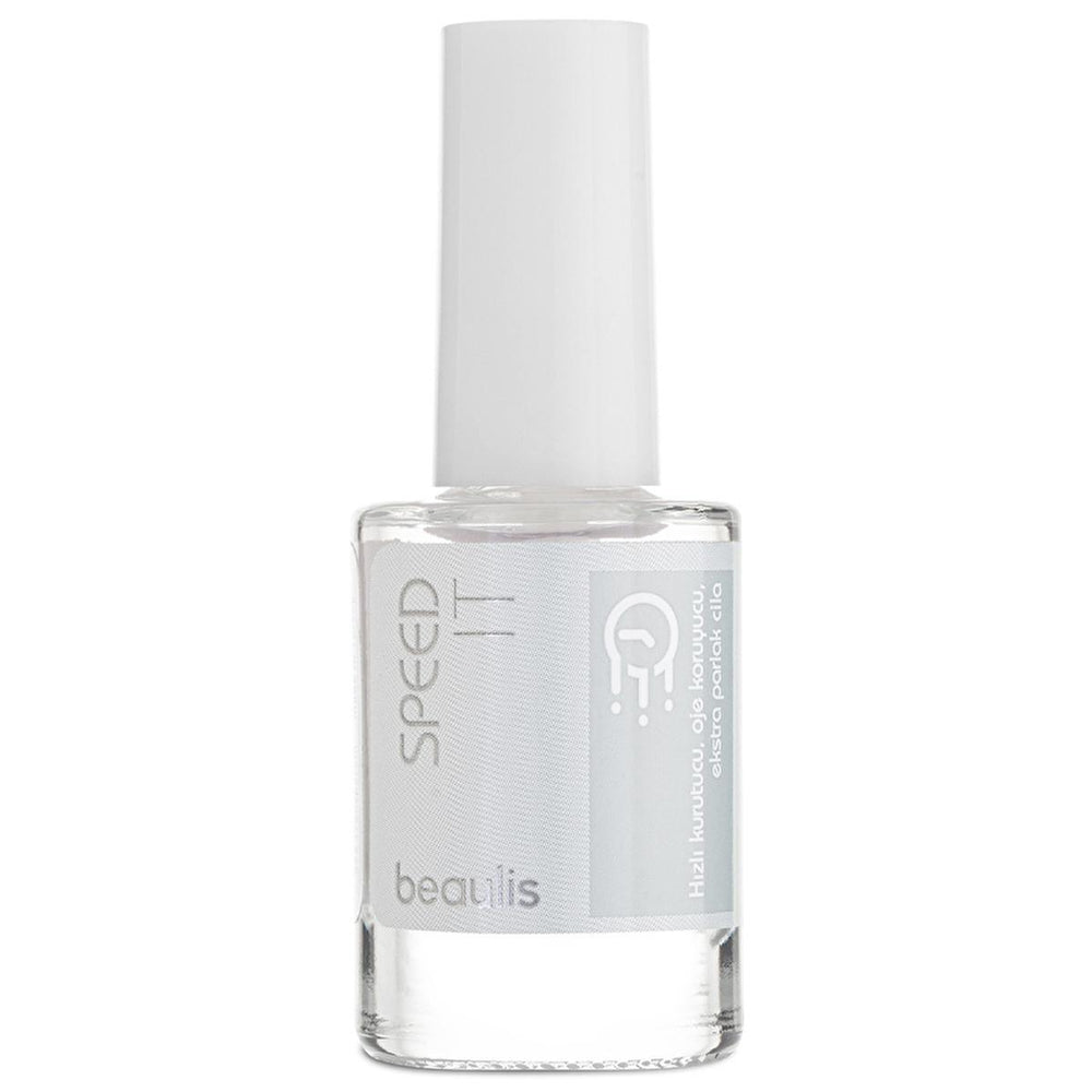 Beaulis Nail Dryer & Quick Dry Top Coat - 10ml, Fast Drying Formula for Long-Lasting Nail Polish - Nail Polish