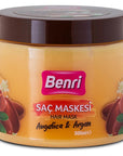 Benri Angelica & Argan Hair Mask for Deep Nourishment 500 ml