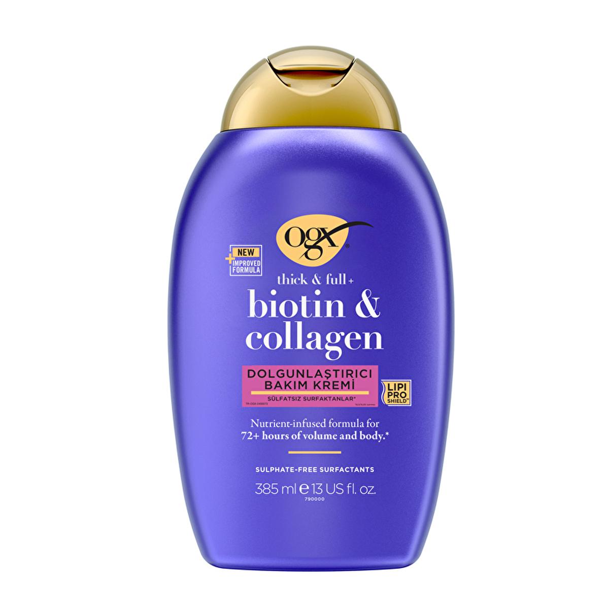 ogx biotin and collagen hair conditioner bottle, ogx hair conditioner enriched with biotin and collagen Ogx Biotin &amp; Collagen Hair Conditioner - Thickening &amp; Volumizing for Fine Hair | 385 ml Ogx Biotin &amp; Collagen Hair Conditioner 385 ml ogx, biotin-collagen-conditioner, hair-care, thickening-conditioner, fine-hair, volumizing, sulfate-free, shiny-hair, hair-nourishment, ai-generated