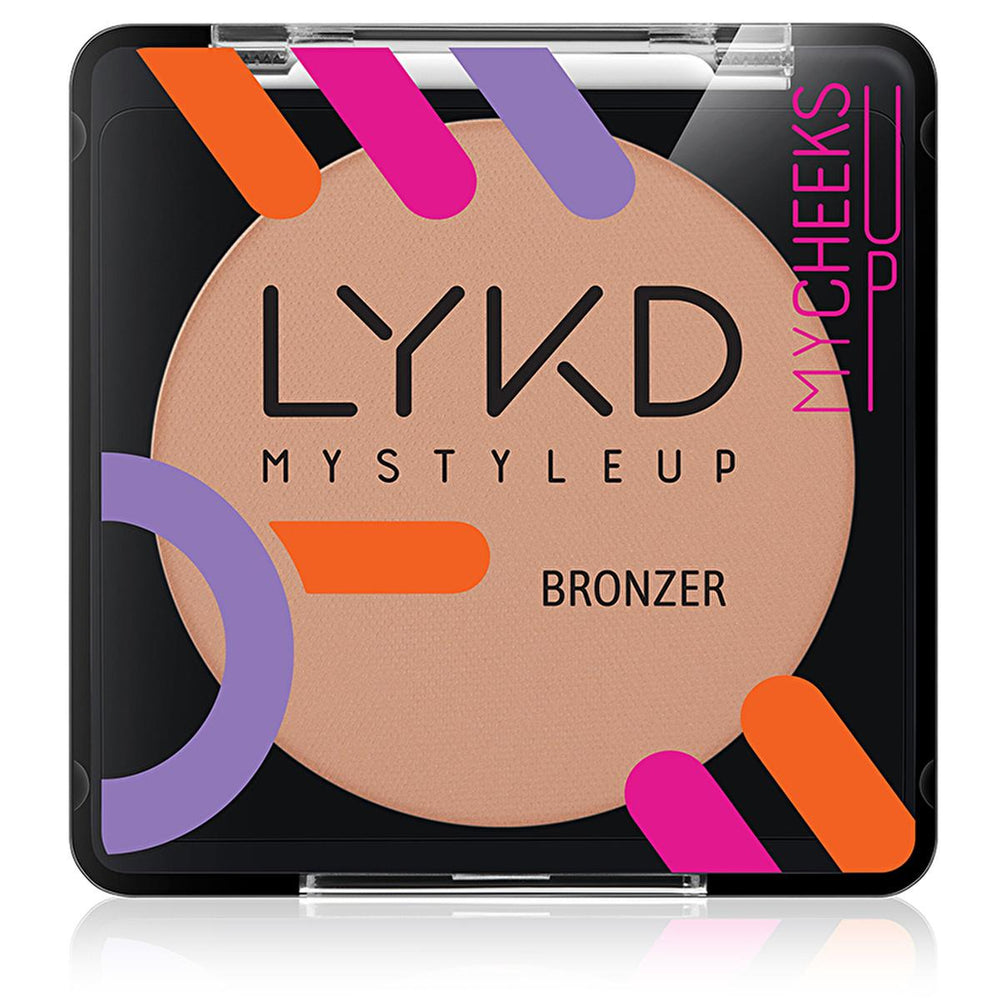 LYKD Bronzer 194 Dark Bronze - Highly Pigmented Bronzing Makeup for Natural-Looking Glow and Contouring - Bronzer