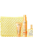 Nuxe Sun Silky Summer Routine SPF Face, Body Cream & Dry Oil Trio