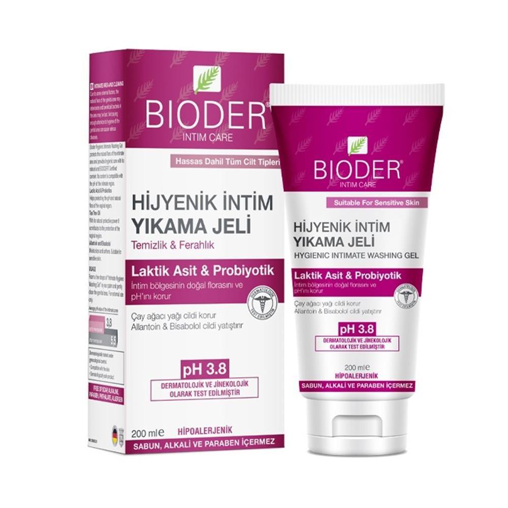 Bioder Intimate Wash: Gentle pH Balanced Feminine Hygiene Cleanser for Sensitive Skin with Tea Tree Oil - 200ml - image 3