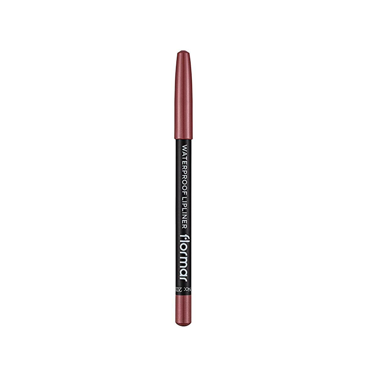 Flormar Mat Lip Liner - Waterproof, Long-Lasting, Matte Finish, 203 Subdued Pink - view 3