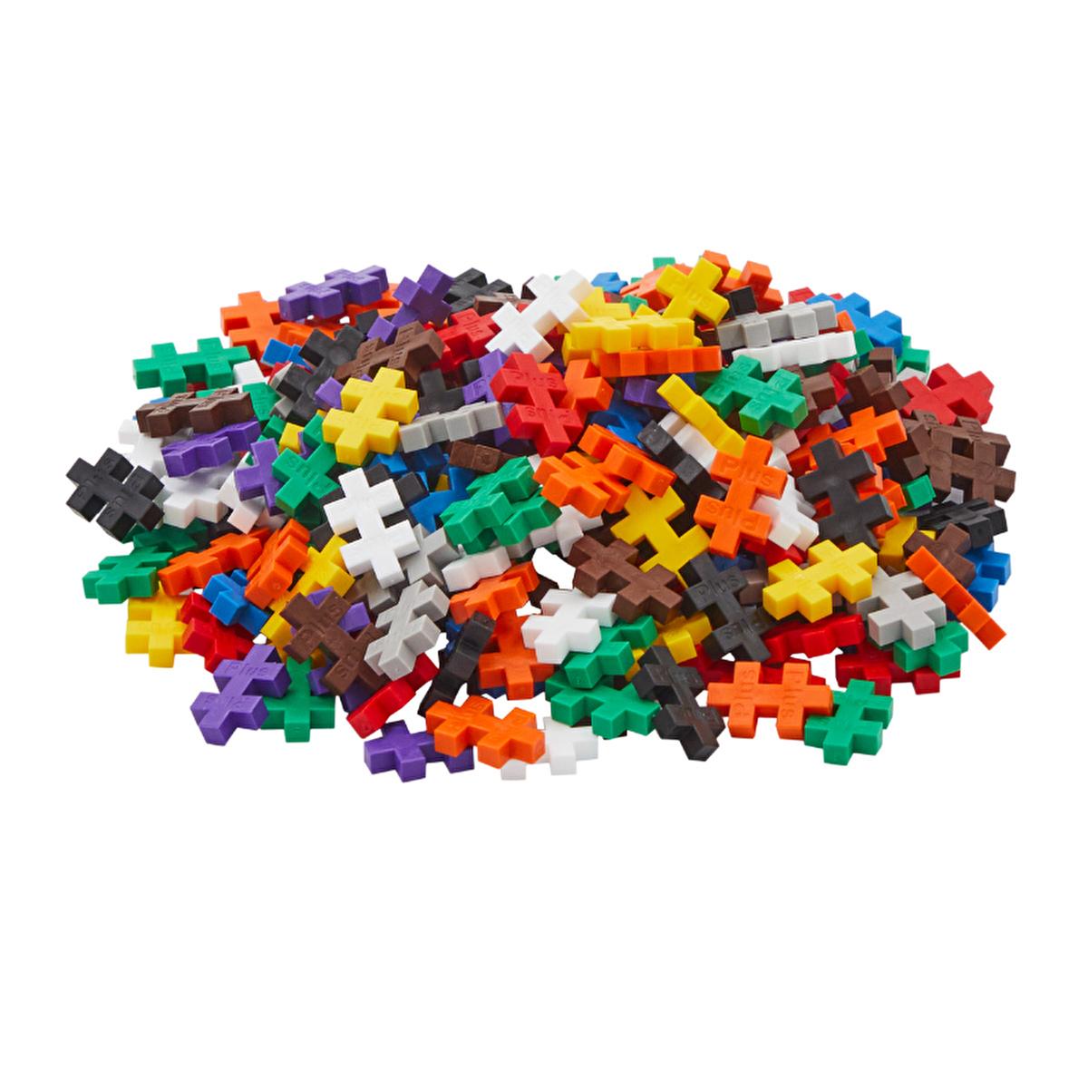 Plus Plus Construction Toy Basic Mix 240 Piece Set - Creative Building Blocks Made in Denmark Plus Plus 240 Piece Construction Toy Set Plus Plus toy, construction toy, creative building set, educational toy, Danish made toy, building blocks, kids toys, educational building toys, creative toys, Denmark made, 240 piece set, reusable storage, travel friendly