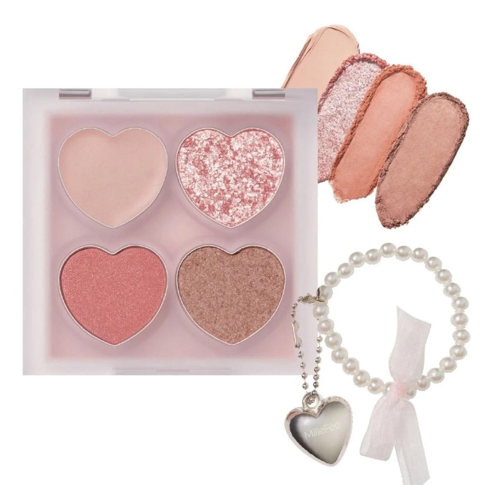 Millefee Under Eye Glam Palette 02 Strawberry Pink