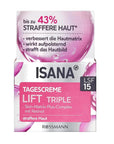 Isana Lift Triple Nourishing & Firming Day Cream SPF 15 50 ml