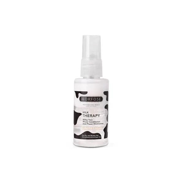 Morfose Milk Therapy: Heat Protectant Leave-In Conditioner - Nourishes & Repairs Dry, Damaged Hair - Travel Size 1.69 fl oz Morfose Milk Therapy: Heat Protectant Leave-In Conditioner leave-in conditioner, heat protectant spray, hair styling product, milk protein hair treatment, amino acid hair serum, travel size hair conditioner, hair heat protection spray, hair repair serum, dry damaged hair treatment, Morfose Milk Therapy, hair conditioner, hair treatment, split end treatment, damaged hair repair, dry hai