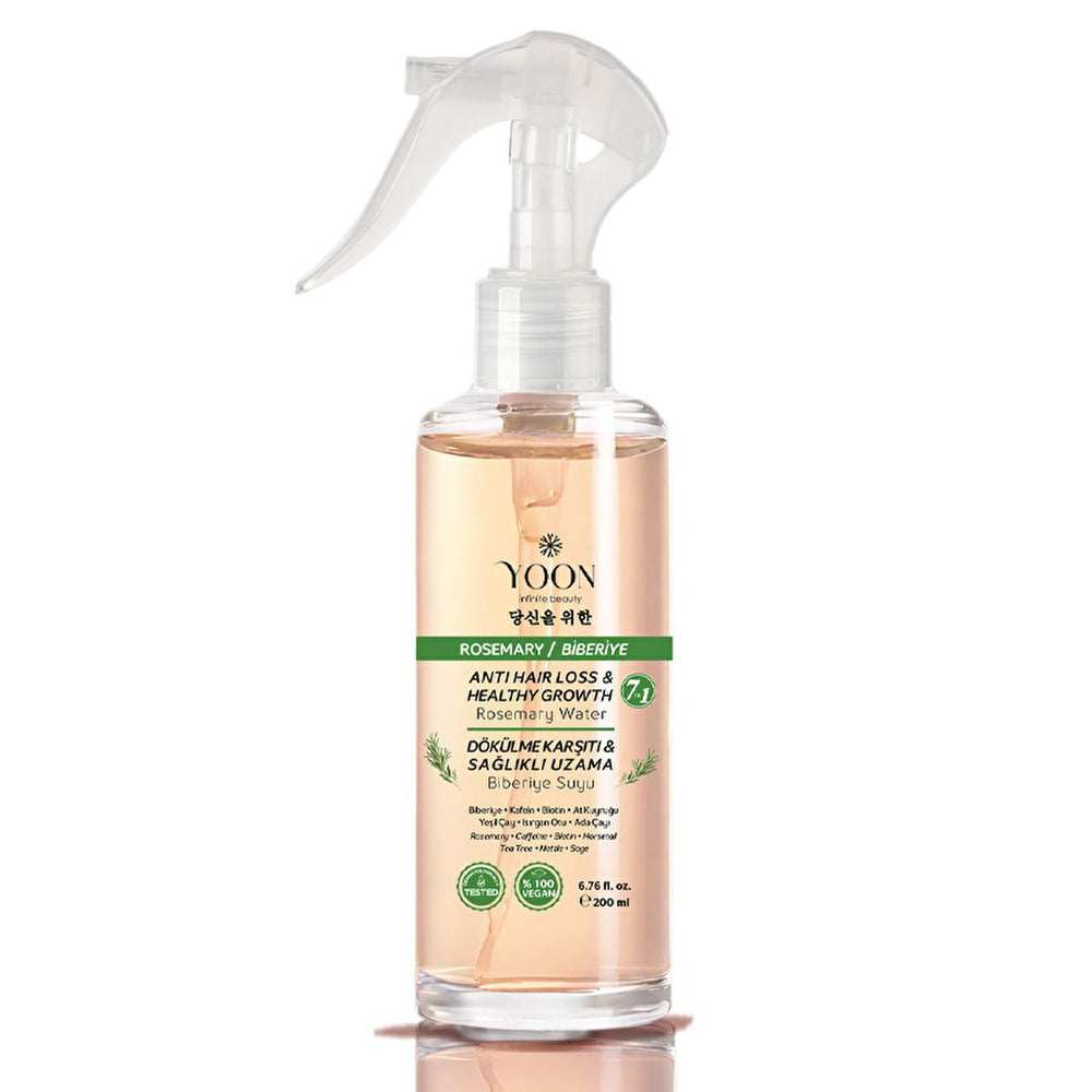 Yoon Hair Care Serum with Rosemary Extract - Anti-Hair Loss, Promotes Hair Growth & Healthier Scalp - view 5