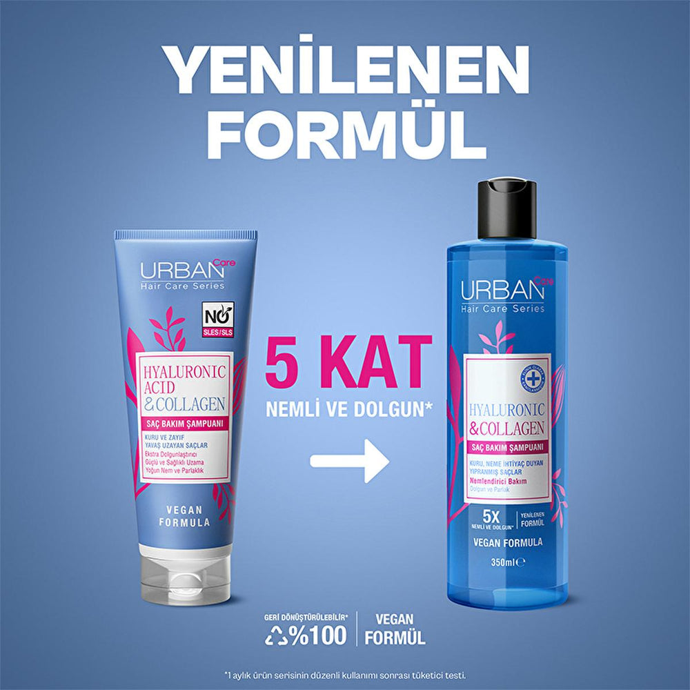 Urban Care Hyaluronic Acid & Collagen Shampoo: Volumizing, Moisturizing & Thickening Shampoo for Dry, Damaged Hair - Vegan & Cruelty-Free Urban Care Hyaluronic & Collagen Shampoo: Volumizing & Moisturizing Hyaluronic acid shampoo, Collagen shampoo, Volumizing shampoo, Dry hair shampoo, Damaged hair shampoo, Vegan shampoo, Cruelty-free shampoo, Hair thickening shampoo, Moisturizing shampoo, Shine enhancing shampoo, Hair Shampoo, Dry hair, Damaged hair, Volumizing, Hydrating, Strengthening, Hair care, Vegan, 