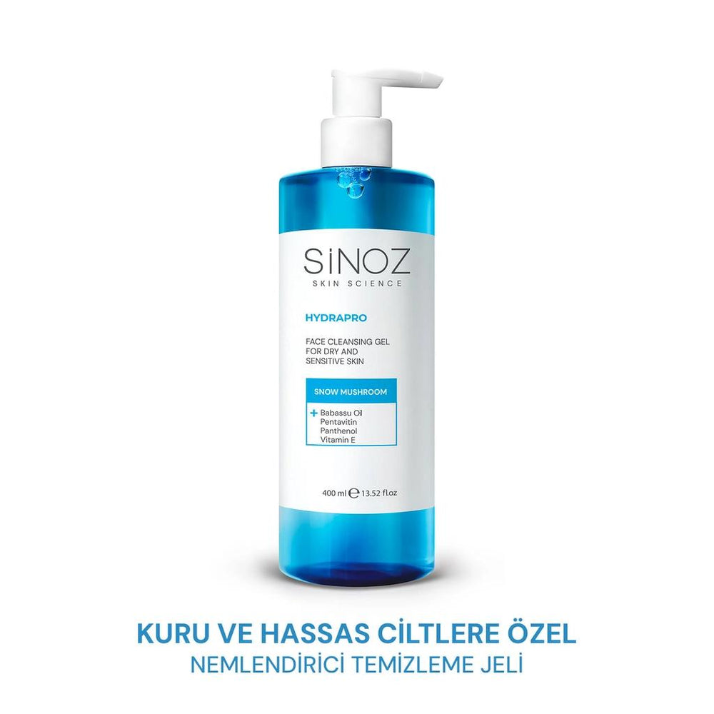 Sinoz Face Wash Gel for Dry & Sensitive Skin 400 ml