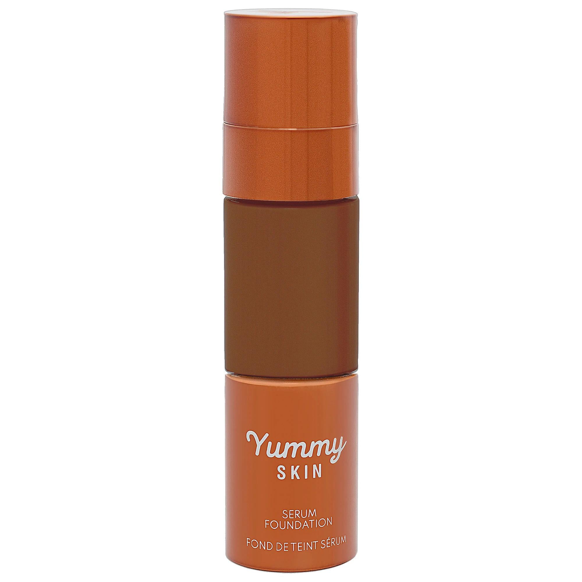 Yummy Skin Serum Foundation - Skincare-Hybrid Foundation with Natural-Looking Coverage, Vegan &amp; Cruelty-Free Yummy Skin Serum Foundation - Vegan, Cruelty-Free Makeup skincare-hybrid foundation, natural-looking coverage, vegan foundation, cruelty-free makeup, hydrating foundation, clean beauty products, recyclable packaging makeup, anti-aging foundation, skincare makeup, natural ingredients, sustainable beauty, liquid foundation, medium coverage, radiant finish