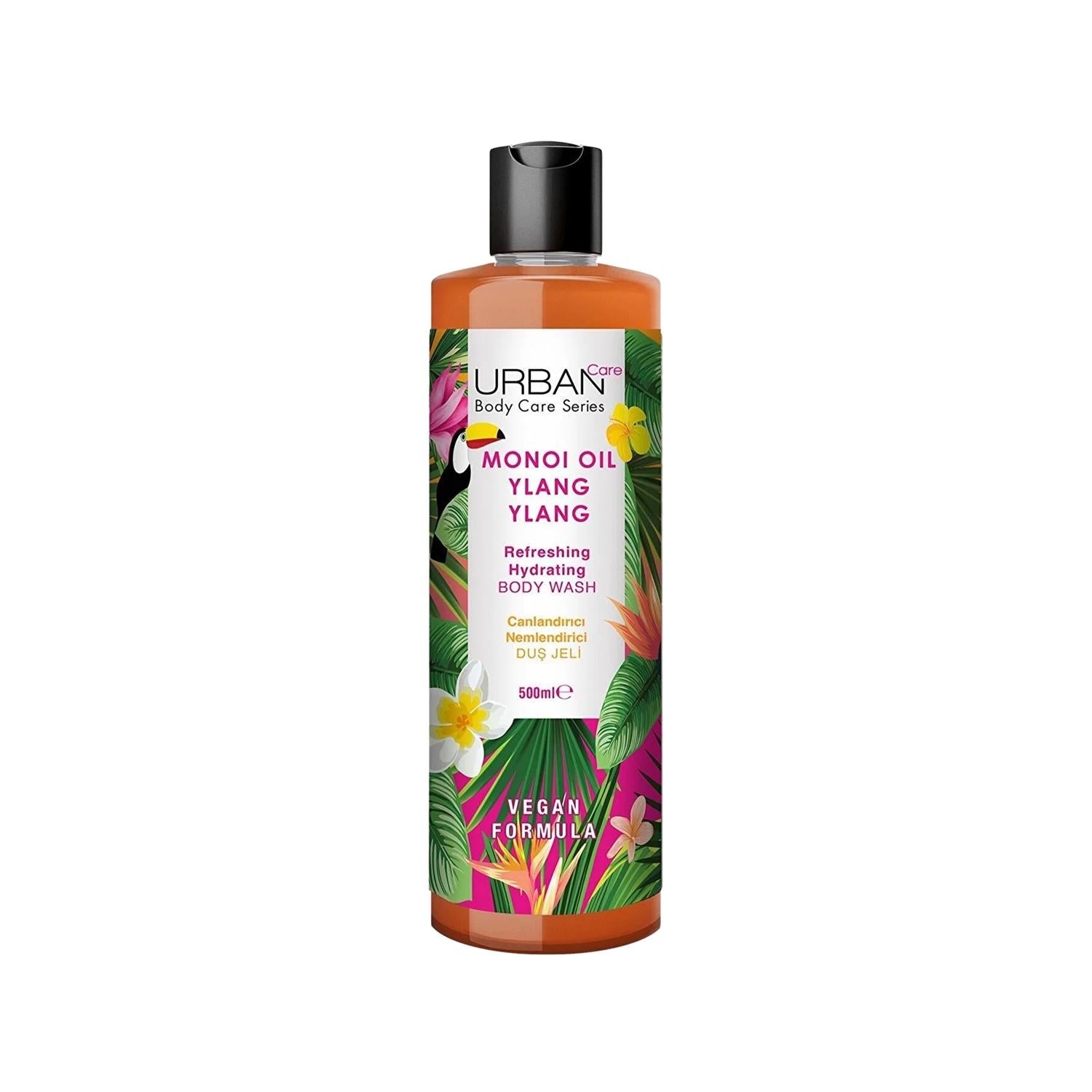 URBAN Care Monoi Oil Ylang Ylang Body Wash Gel - Moisturizing & Invigorating Shower Gel for Soft Skin URBAN Care Monoi Oil Body Wash Gel - Moisturizing & Invigorating Monoi Oil Body Wash, Ylang Ylang Shower Gel, Moisturizing Body Care, Invigorating Shower Gel, URBAN Care Body Care Series, Body Wash Gel, Moisturizing Shower Gel, Fragrant Body Wash, Luxurious Shower Experience, Soft Skin, Nourishing Body Care, Refreshing Shower Gel
