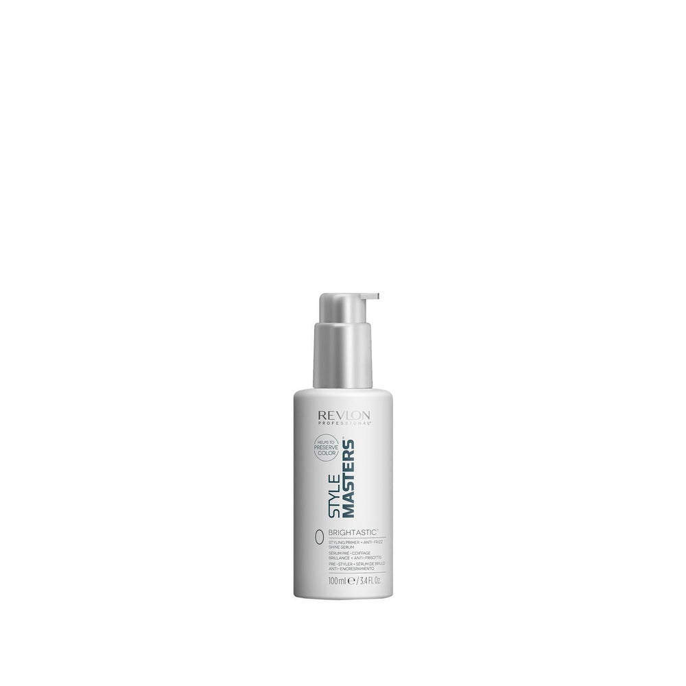 Revlon Style Masters Brightastic Hair Styling Serum and Primer 3.38 fl oz - Nourishing Hair Care for Styling and Shine Revlon Style Masters Brightastic Hair Styling Serum - 3.38 fl oz Revlon Style Masters, Brightastic, Hair Styling Serum, Hair Styling Product, Revlon Hair Care, Hair Serum, Styling Primer, Hair Care, Hair Styling, Nourishing Hair Products, Salon Quality Hair, Hair Styling Tools, Hair Health, Frizz Control, Shine Enhancement