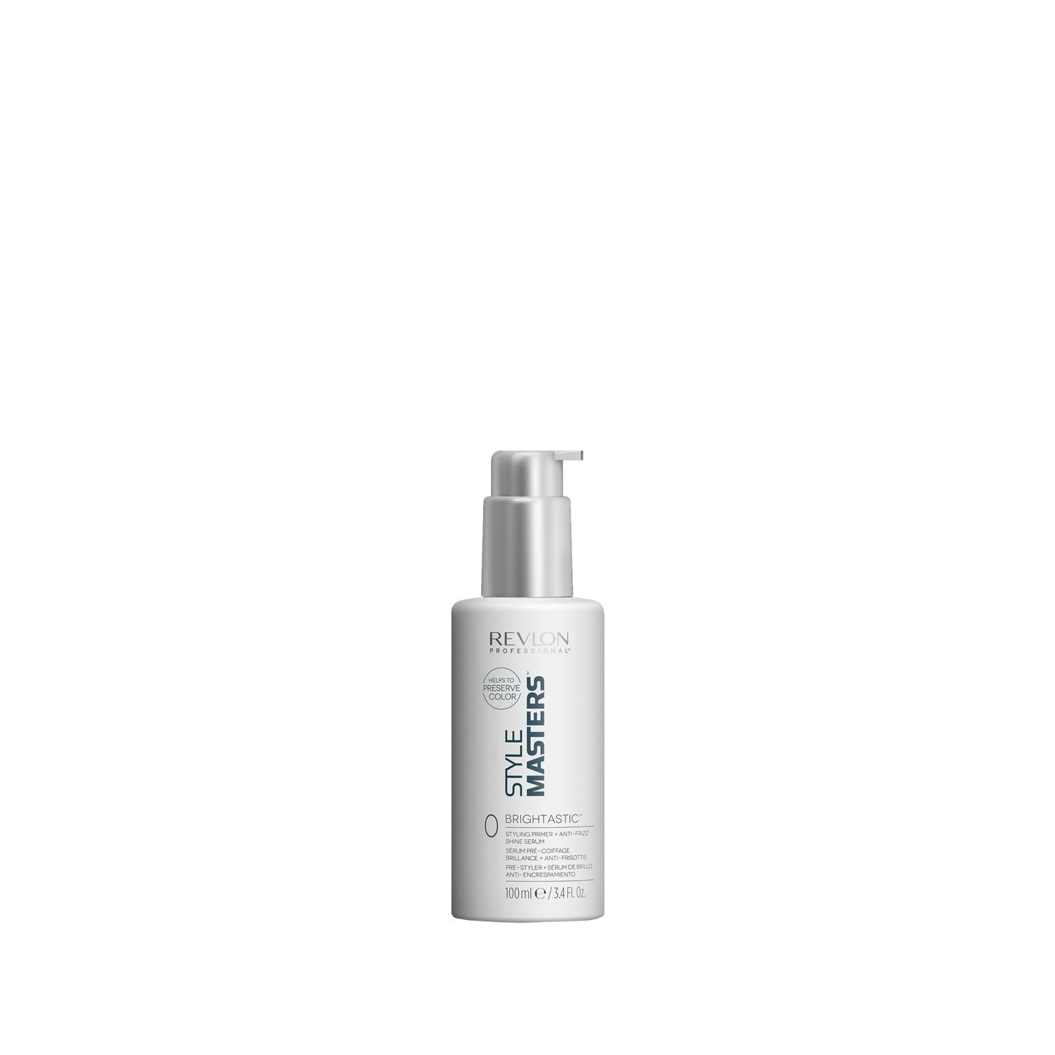 Revlon Style Masters Brightastic Hair Styling Serum and Primer 3.38 fl oz - Nourishing Hair Care for Styling and Shine Revlon Style Masters Brightastic Hair Styling Serum - 3.38 fl oz Revlon Style Masters, Brightastic, Hair Styling Serum, Hair Styling Product, Revlon Hair Care, Hair Serum, Styling Primer, Hair Care, Hair Styling, Nourishing Hair Products, Salon Quality Hair, Hair Styling Tools, Hair Health, Frizz Control, Shine Enhancement